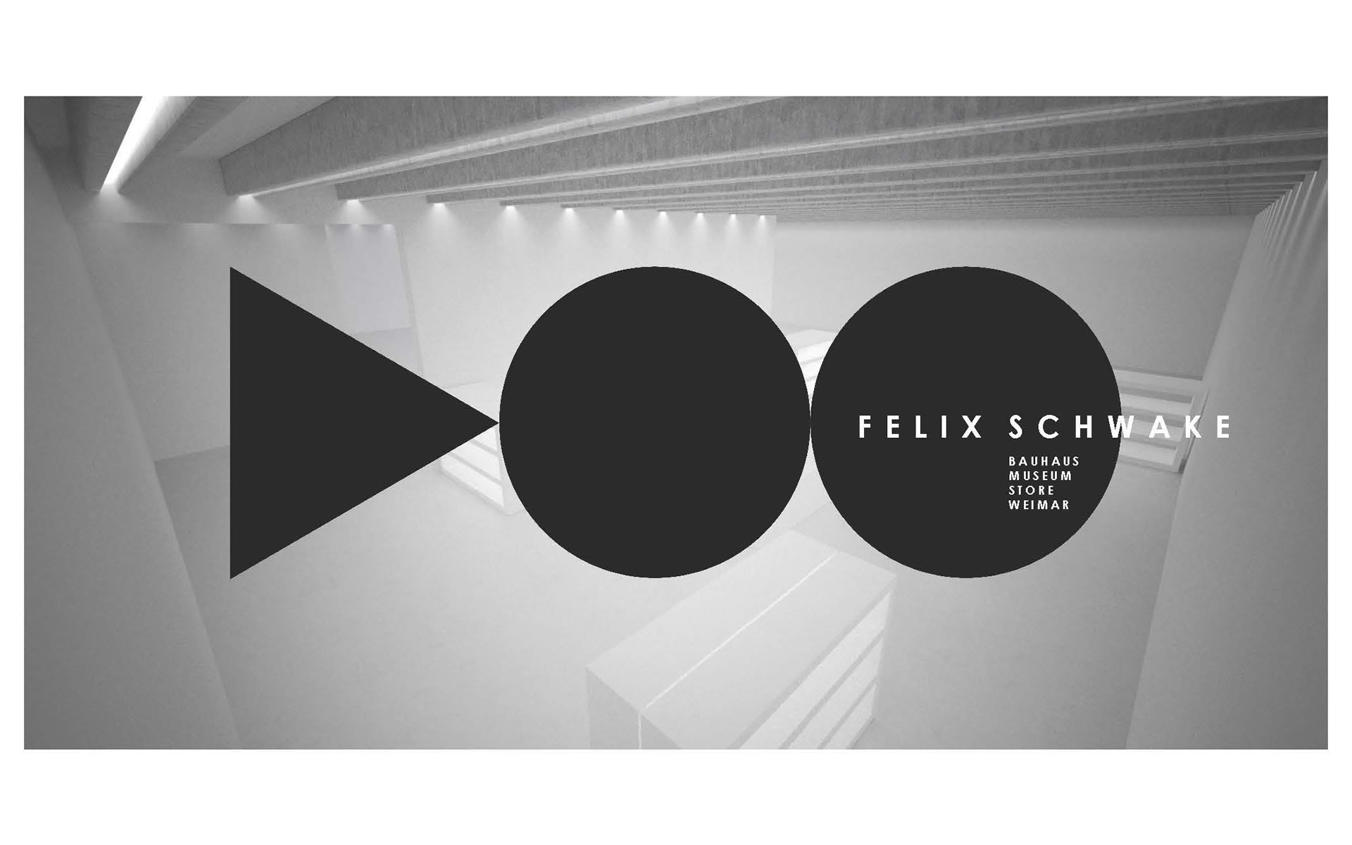 100 Jahre Bauhaus Museum Weimar Architekt FELIX SCHWAKE Museum Store