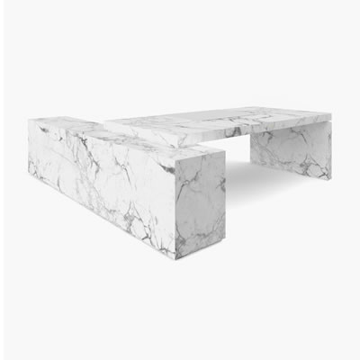 Desk Marble White FS4191