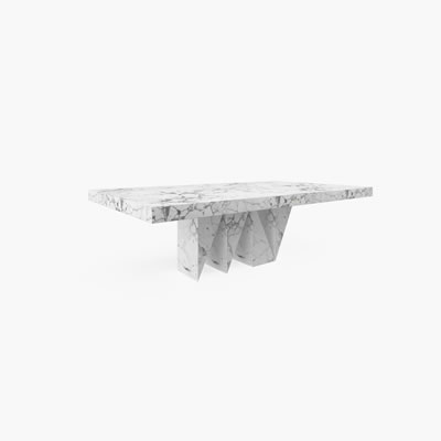Dining Table Marble White FS174b