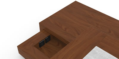 FELIX SCHWAKE BED VI precious wood mahogany customized bespoke Interior