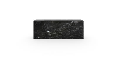 FELIX SCHWAKE CABINET II III Sideboard Table High Marble Onyx Black art purism