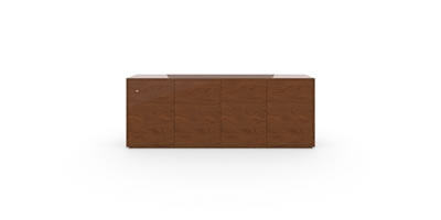 FELIX SCHWAKE CABINET II III sideboard table high precious wood mahogany individually customized