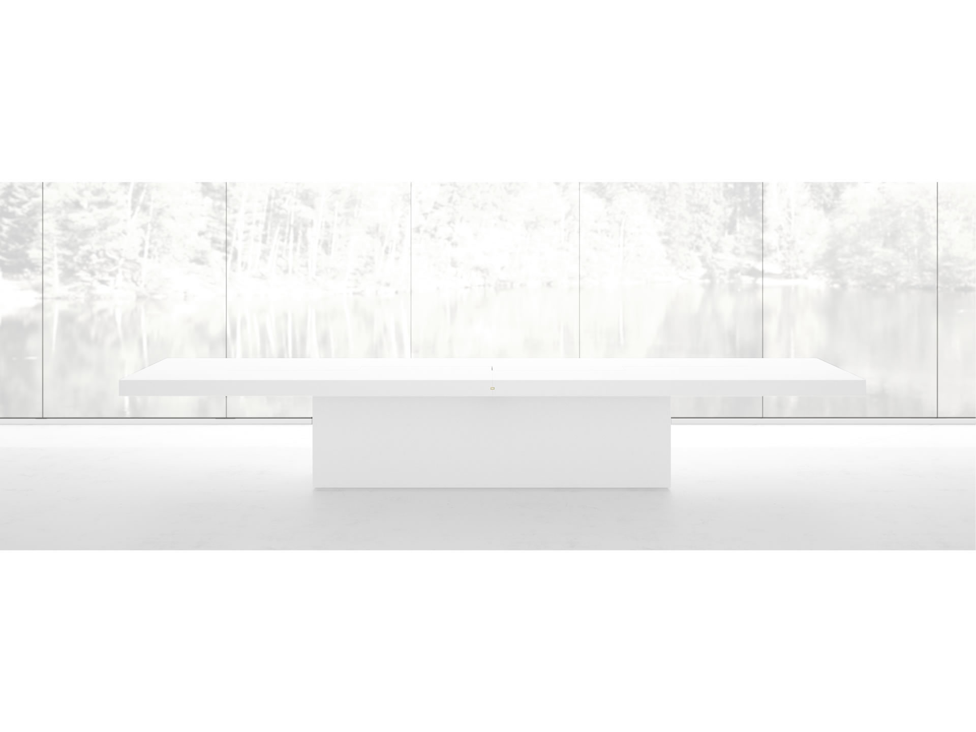 FELIX SCHWAKE CONFERENCE TABLE II IV Customize White Conference Table Massive