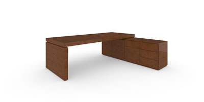 FELIX SCHWAKE DESK IV I I 1 sideboard precious wood mahogany individually customized