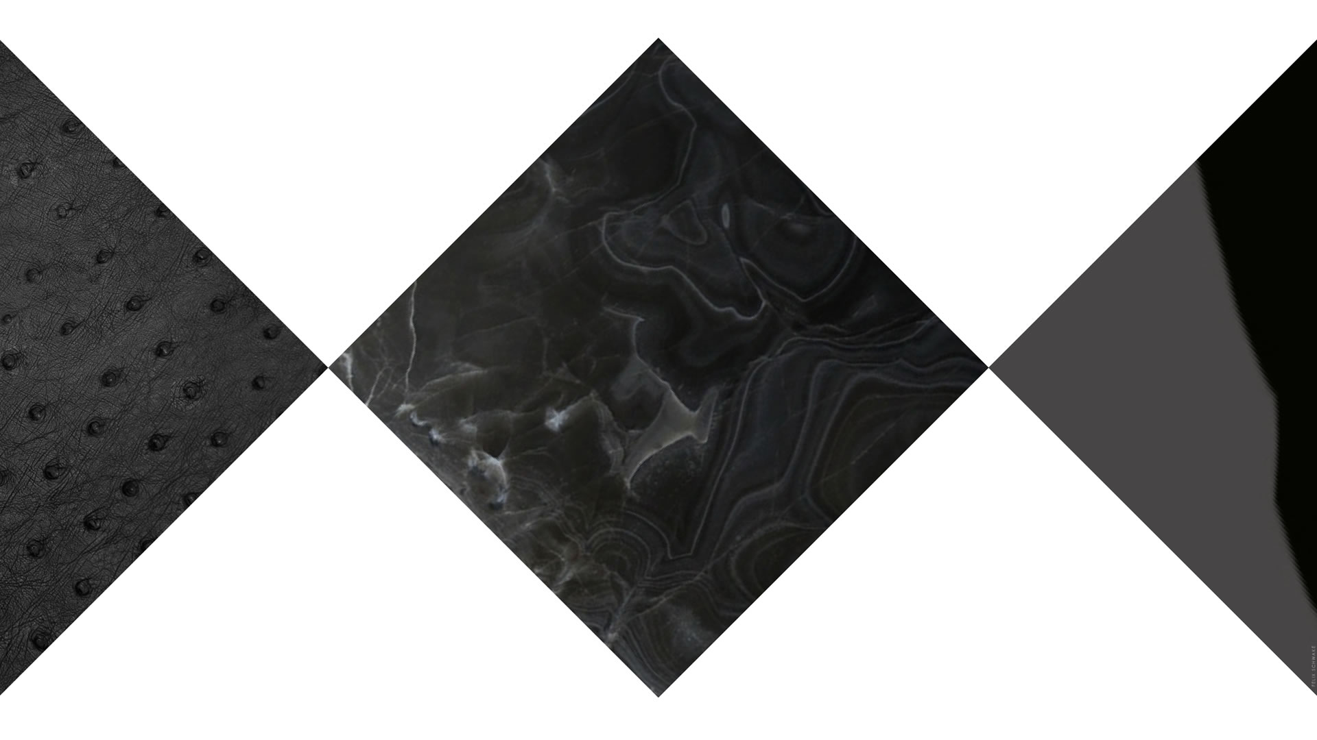 Handwerkskunst Onyx Marmor Schwarz