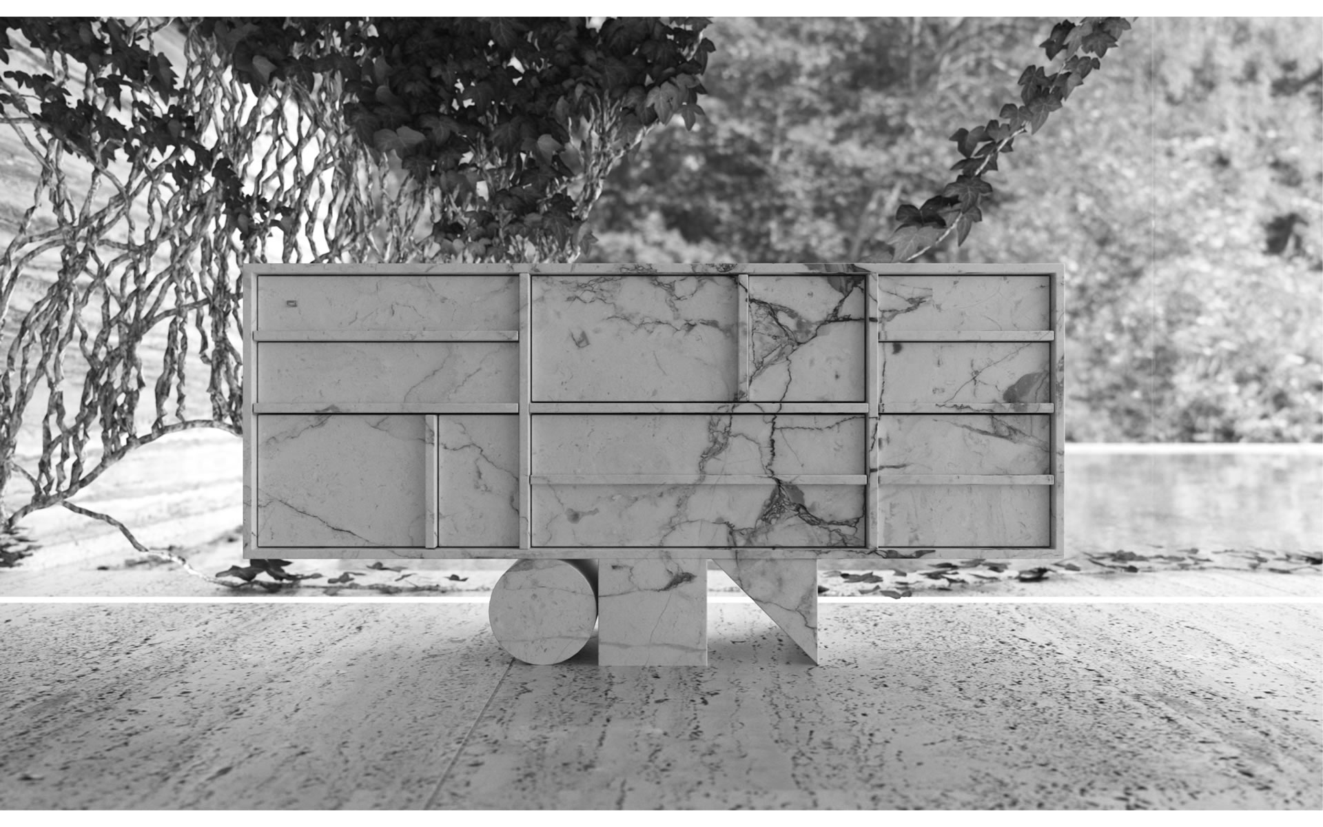 FELIX SCHWAKE functional sculpture collectible design forest walk collection52