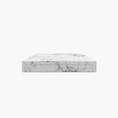 Marble Coffee Table White FS65