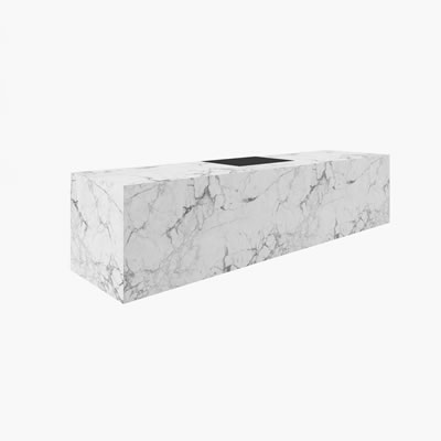 Marble Desk White FS417