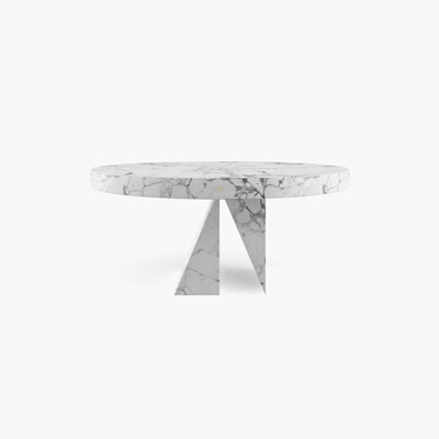 Marble Dining Table White FS194d