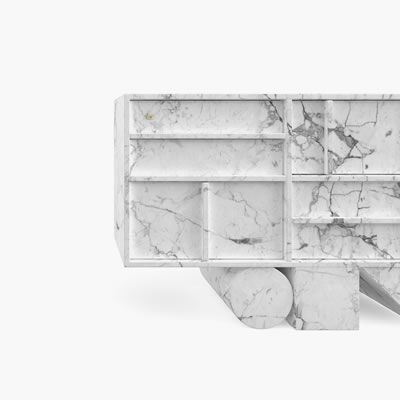 Sideboard Marble White FS13